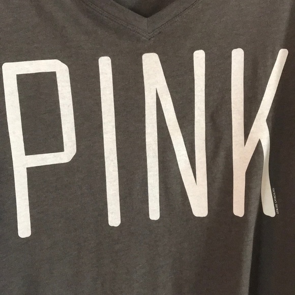 Gray pink tee shirt - Picture 3 of 4